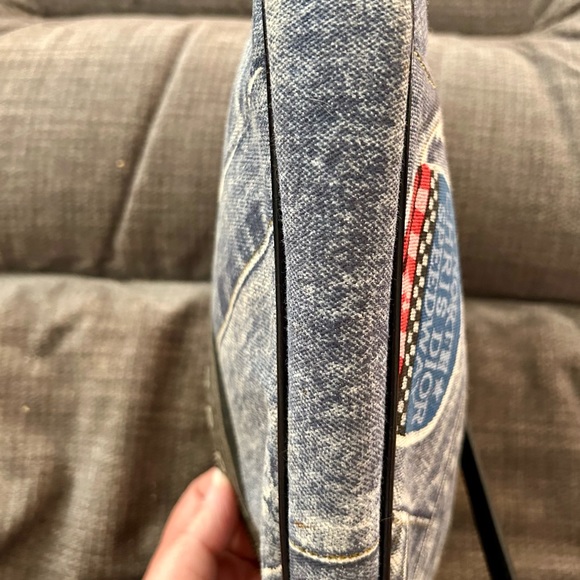 Auth Vintage Limited Edition Dior x Galliano Mini Speedway Saddle Bag - Picture 6 of 13